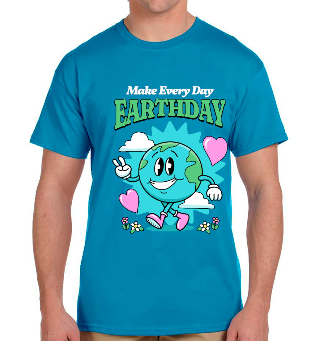 Earth Day T-Shirt front view