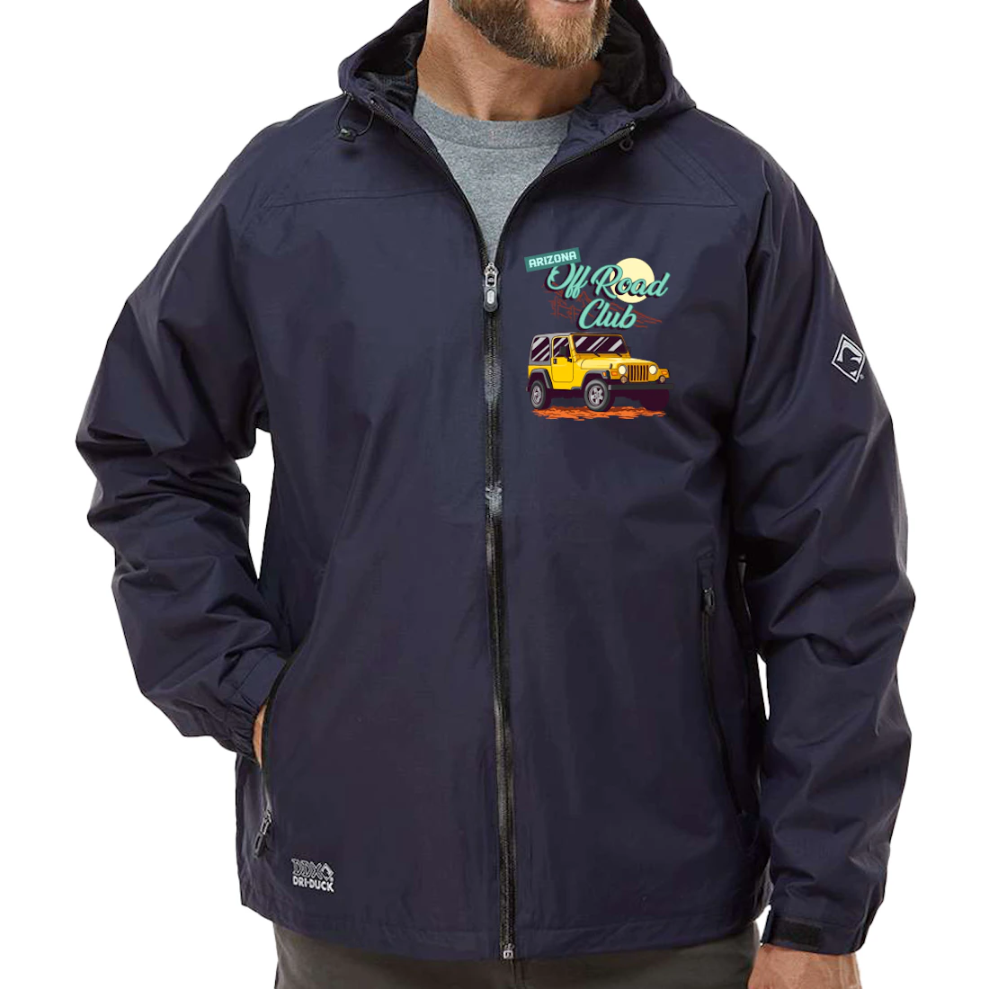 Off Road Waterproof Jacket front view