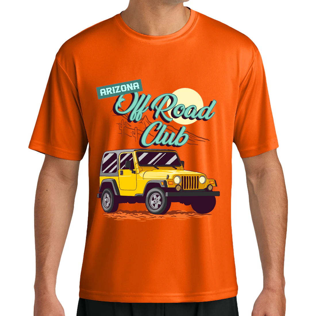 Off Road Sport Shirt front view