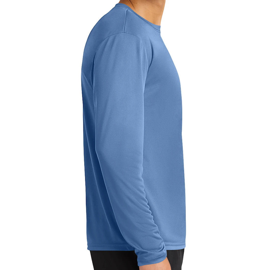 A4 Moisture Wicking Long Sleeve Shirt side view