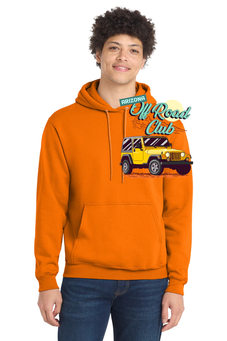 Off Road Pullover Hoodie front view
